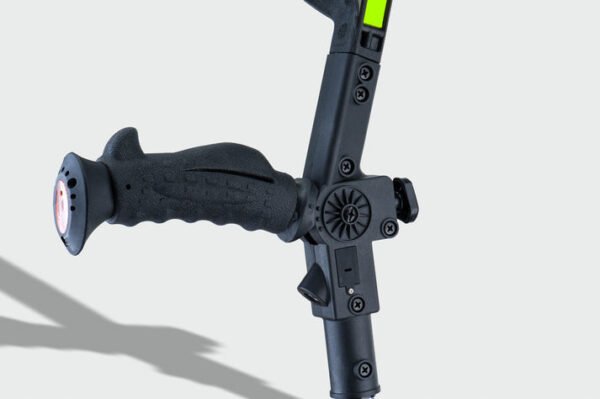 Lighter Carbon Fiber Black Mamba Adult Pair Crutch by Ergobaum 2