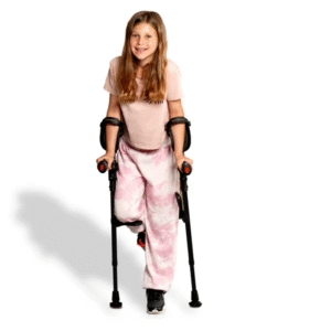 Ergobaum Junior Forearm Crutches Pair by Ergoactives