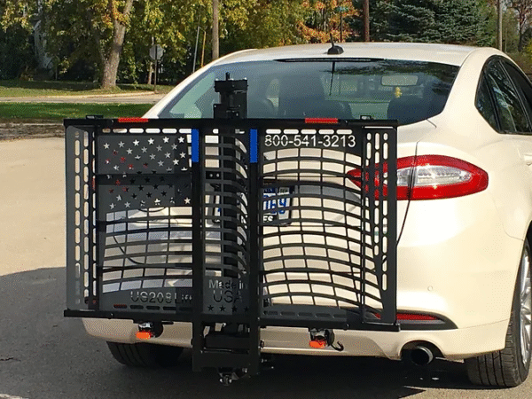 Patriotic Electric Lift WheelChair Carriers for Cars 2