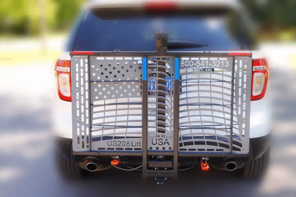 Patriotic Electric Lift WheelChair Carriers for Cars