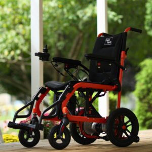 SuperHandy Foldable Electric Wheelchair 220Lbs Weight Capacity 1