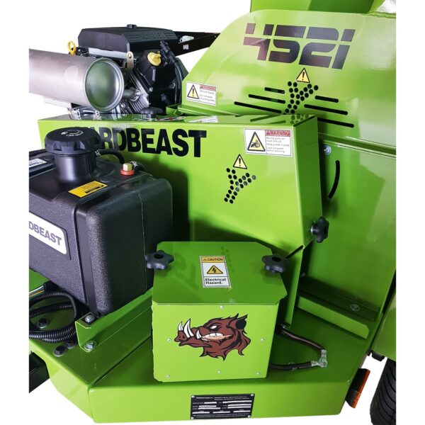 YARDBEAST 4.5” Commercial-Grade Chipper - YB4521 - Image 7