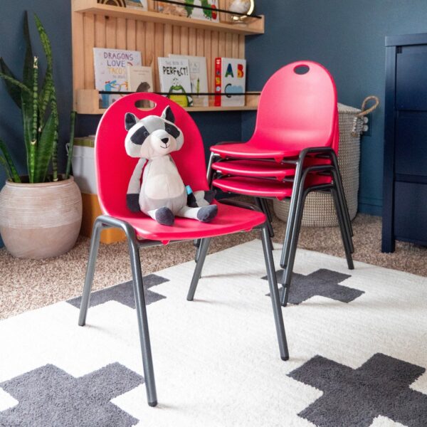 Kid's Stacking Chairs-4 Pack - Image 7