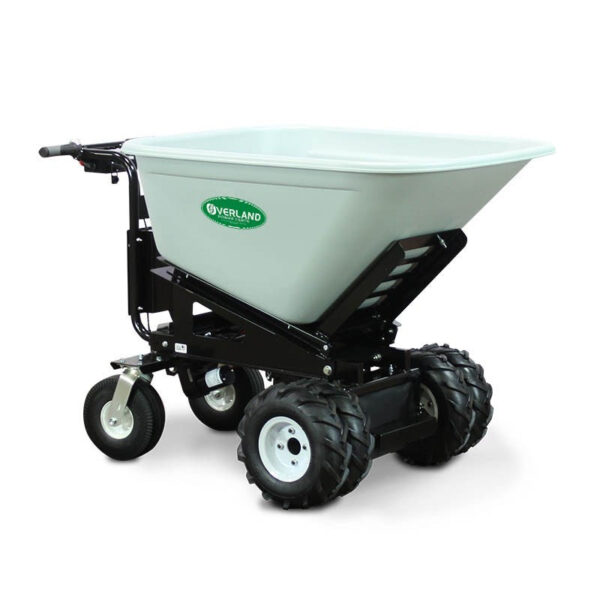 10 Cubic Foot Electric Wheelbarrow with Power Dump