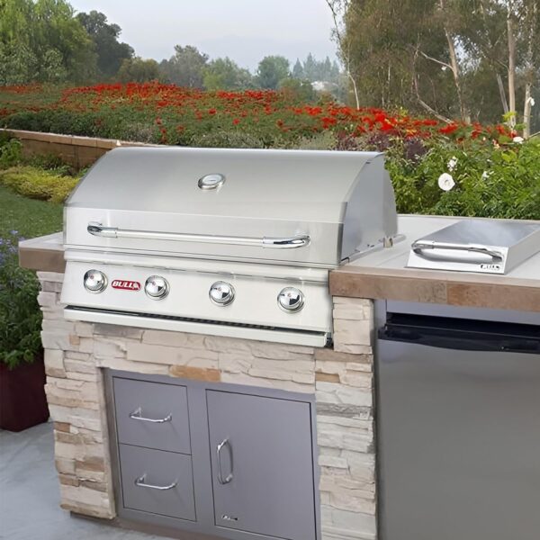 Bull 30" Lonestar Select Stainless Steel Drop-In Grill - Image 6