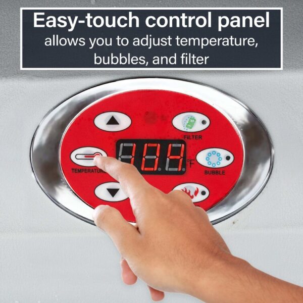Aleko 130 - Jet Inflatable Hot Tub - Image 4