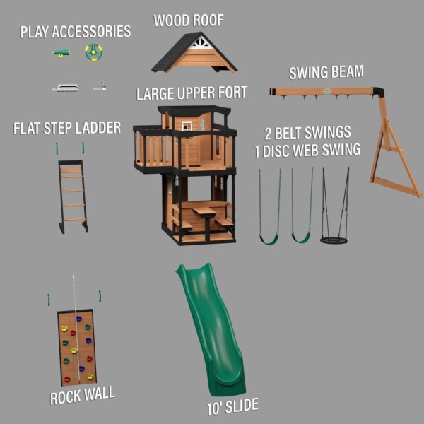 Canyon Creek Swing Set - Image 26