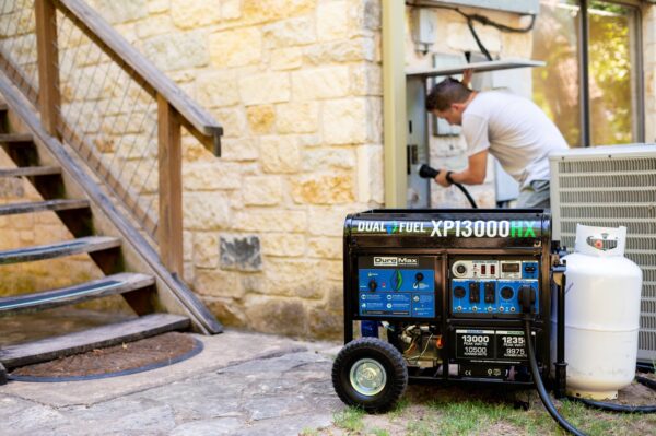13,000 Watt Dual Fuel Portable HX Generator w/ CO Alert - Image 24