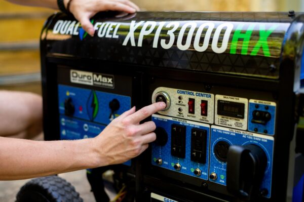 13,000 Watt Dual Fuel Portable HX Generator w/ CO Alert - Image 45