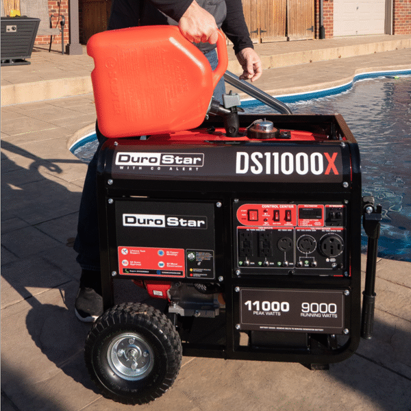 11,000 Watt Gasoline Portable Generator w/ CO Alert - Image 3