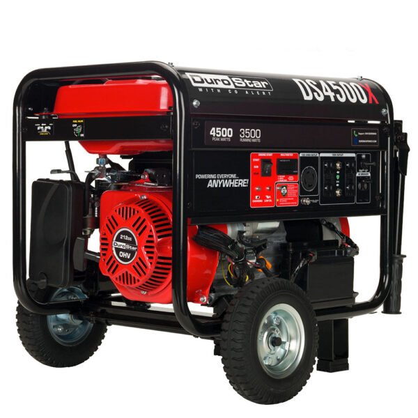 4,500 Watt Gasoline Portable Generator w/ CO Alert