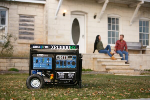 13,000 Watt Dual Fuel Portable HX Generator w/ CO Alert - Image 18