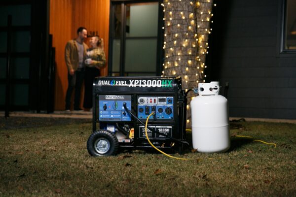 13,000 Watt Dual Fuel Portable HX Generator w/ CO Alert - Image 27