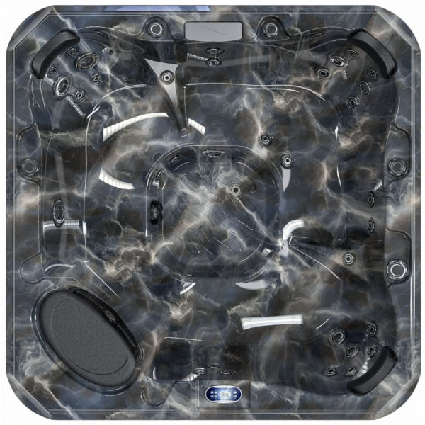 Luxuria Spas 220 Volt 7 - Person 55 - Jet Square Plug & Play Hot Tub with Ozonator - Image 3