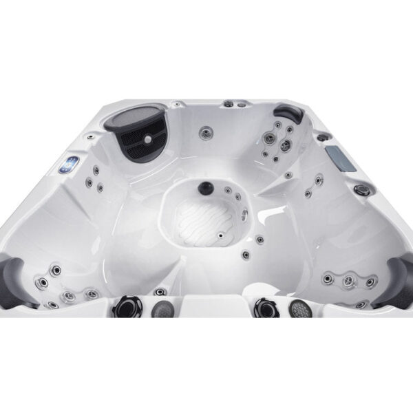 Luxuria Spas 220 Volt 7 - Person 55 - Jet Square Plug & Play Hot Tub with Ozonator - Image 2