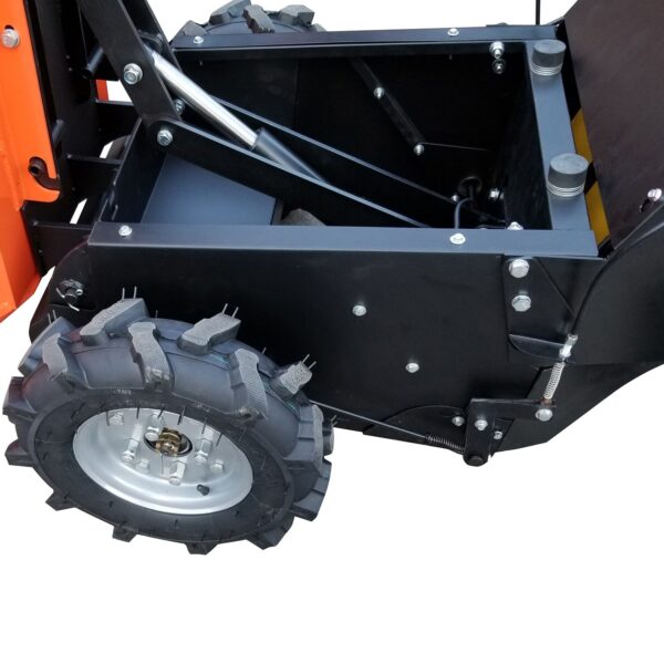 Detail K2 Big Dump 1100 Pound Electric Power Dump Cart - OPD811 - Image 5