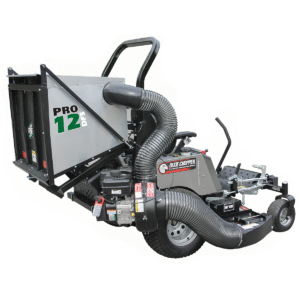 PECO Husqvarna Pro 12DFS 8 Bushel Powered Dump-able Aluminum Bagger w/ PTO-X Drive (46651201 )