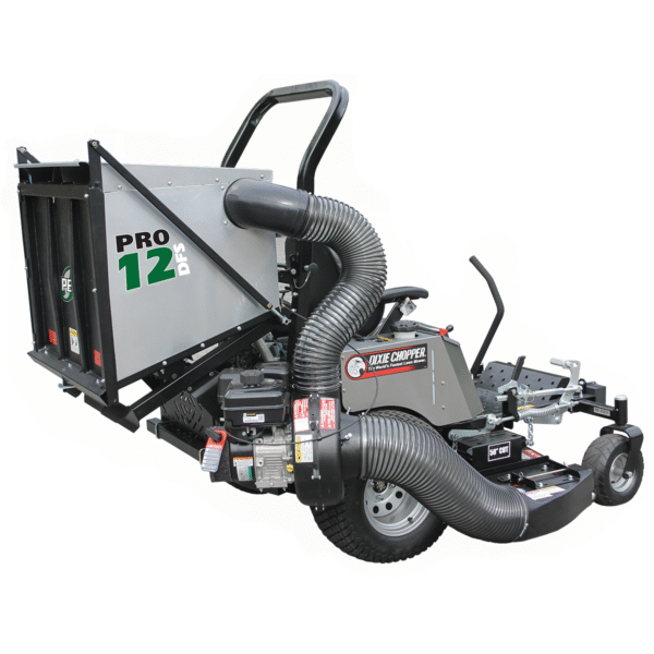 PECO Husqvarna Pro 12DFS 8 Bushel Powered Dump-able Aluminum Bagger w/ PTO-X Drive (46651201 )