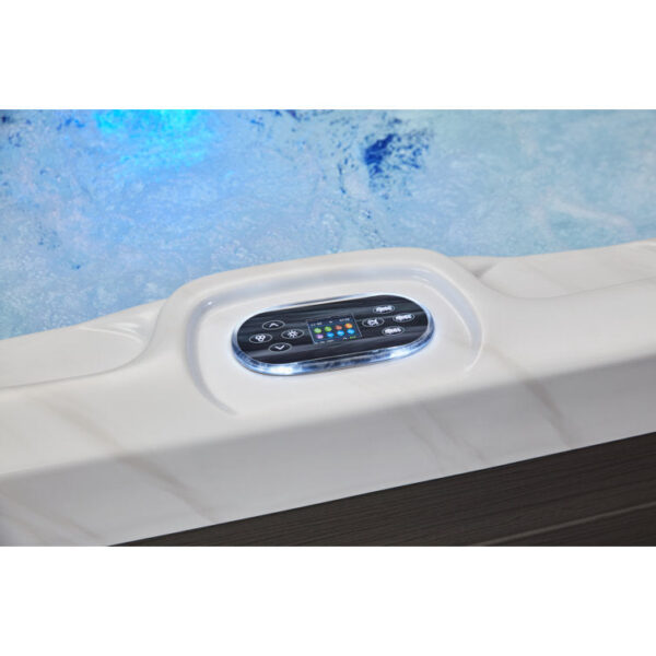 Victoria 6-person 60 Jet Hot Tub With Bluetooth In Grey - Image 6