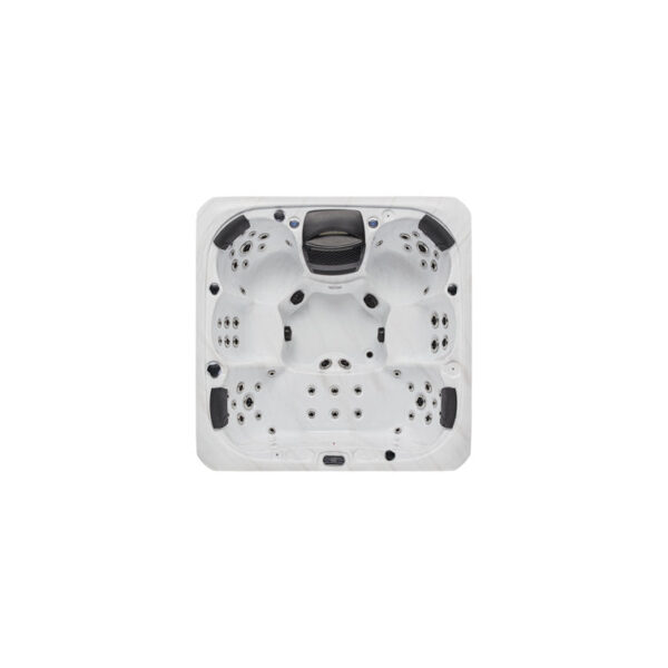 Victoria 6-person 60 Jet Hot Tub With Bluetooth In Grey - Image 5