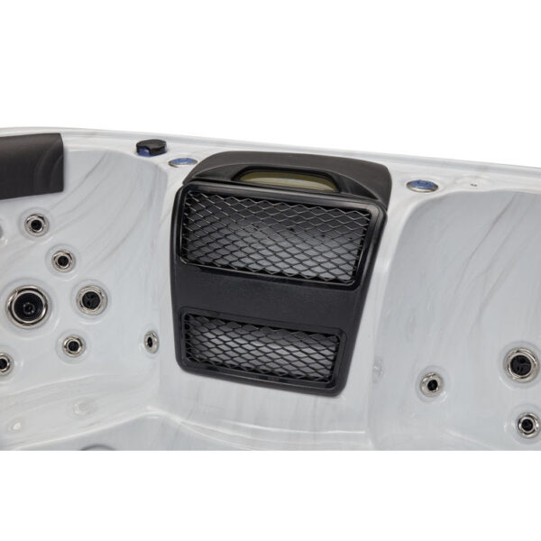 Victoria 6-person 60 Jet Hot Tub With Bluetooth In Grey - Image 2