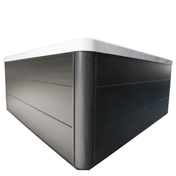 WSINC 5 - Person 32 - Jet Acrylic Square Hot Tub with Ozonator in Grey Oak - Image 6