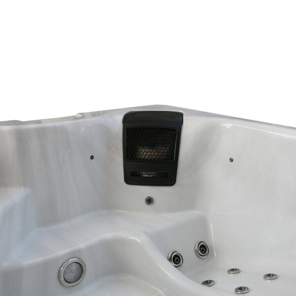 WSINC 5 - Person 32 - Jet Acrylic Square Hot Tub with Ozonator in Grey Oak - Image 5