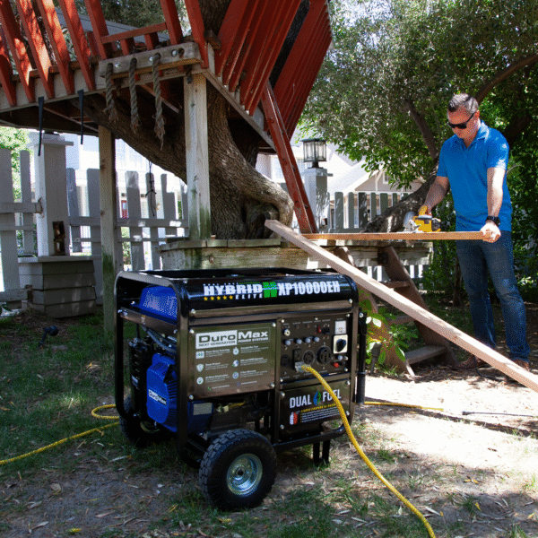 10,000 Watt Dual Fuel Portable Generator - Image 4