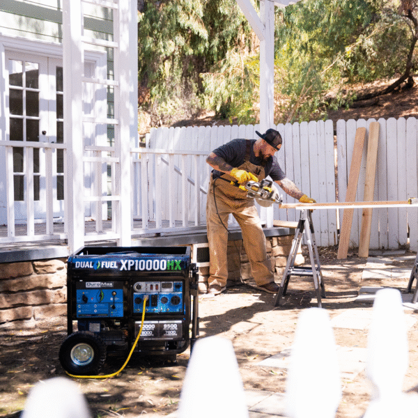 10,000 Watt Dual Fuel Portable HX Generator w/ CO Alert - Image 37