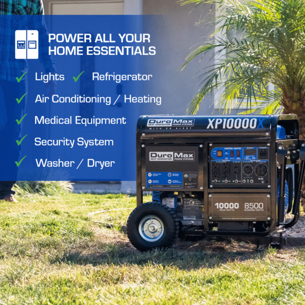 10,000 Watt Gasoline Portable Generator w/ CO Alert - Image 25