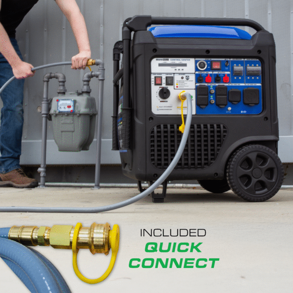11,000 Watt Portable Tri Fuel Inverter Generator - Quiet, Low THD - Image 2
