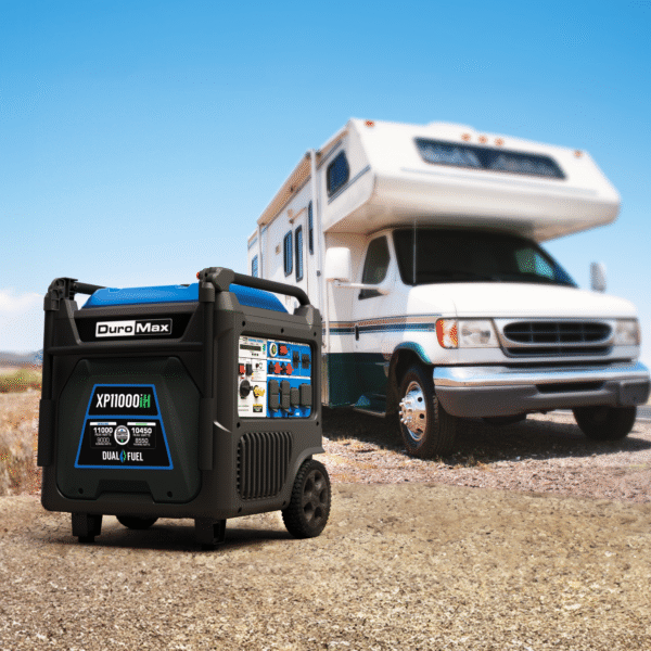 11,000 Watt Portable Dual Fuel Inverter Generator - Quiet, Low THD - Image 3