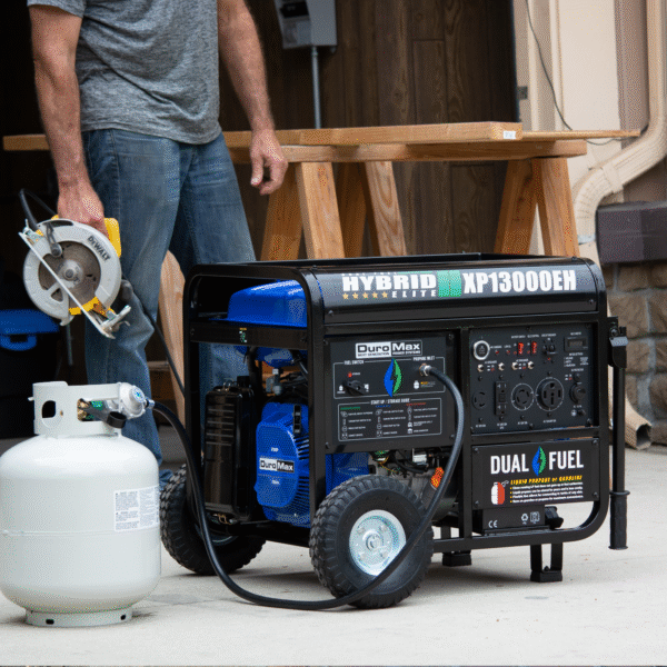 13,000 Watt Dual Fuel Portable Generator - Image 8