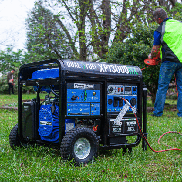 13,000 Watt Dual Fuel Portable HX Generator w/ CO Alert - Image 46