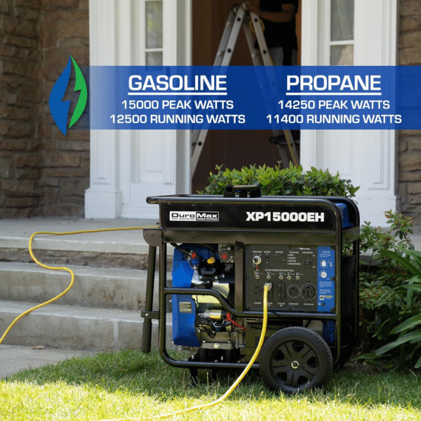 15,000 Watt Dual Fuel Portable Generator - Image 26