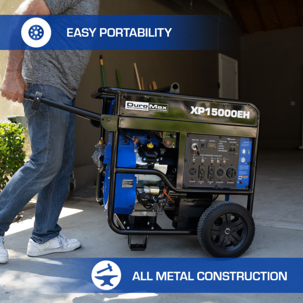 15,000 Watt Dual Fuel Portable Generator - Image 31