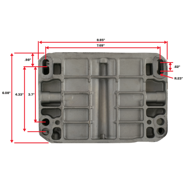 713cc 1-Inch V-Twin Electric Start Gasoline Engine - Image 9