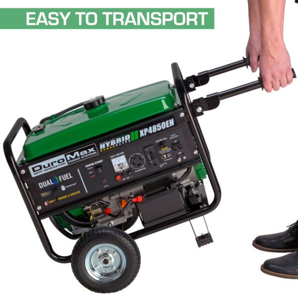 4,850 Watt Dual Fuel Portable Generator - Image 6