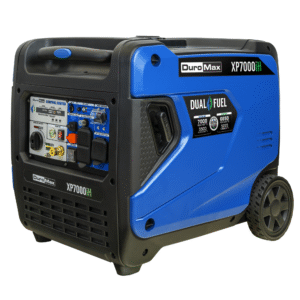 7,000 Watt Portable Dual Fuel Inverter Generator - Quiet, Low THD
