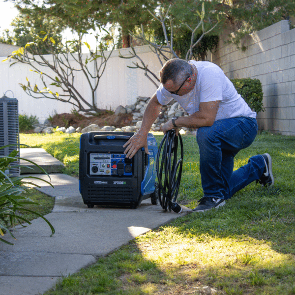 7,000 Watt Portable Dual Fuel Inverter Generator - Quiet, Low THD - Image 13