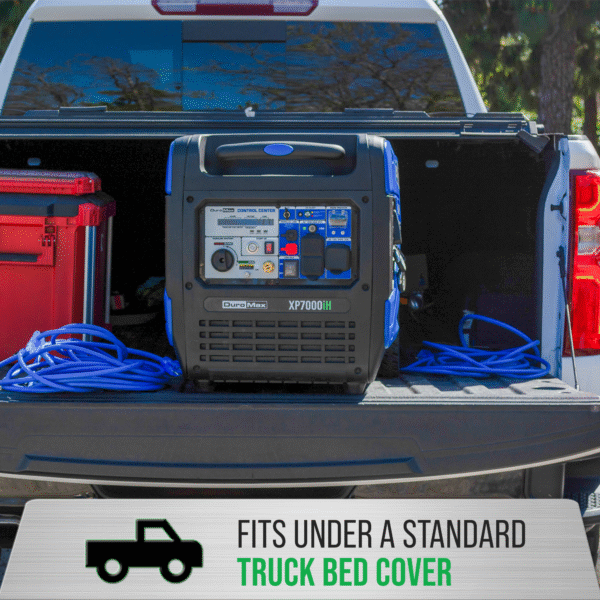 7,000 Watt Portable Dual Fuel Inverter Generator - Quiet, Low THD - Image 4