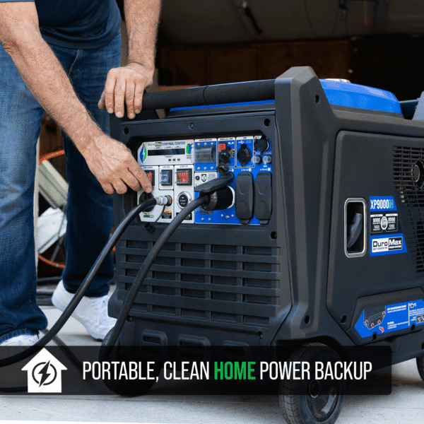 9,000 Watt Portable Dual Fuel Inverter Generator - Quiet, Low THD - Image 23