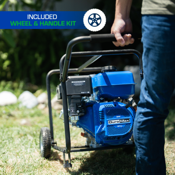 423 GPM 4" Dual Fuel Engine Portable Water Pump - Image 8