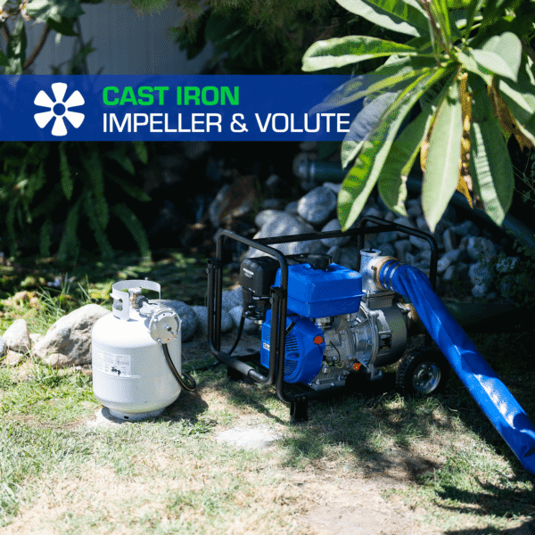 423 GPM 4" Dual Fuel Engine Portable Water Pump - Image 10