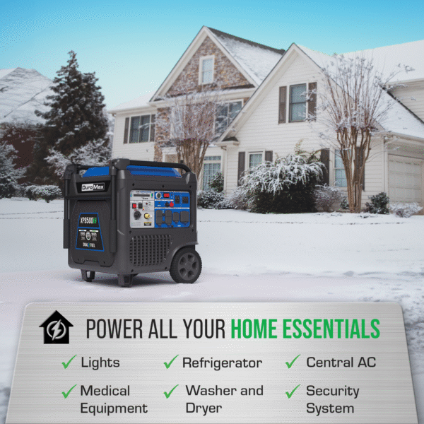 9,500 Watt Portable Dual Fuel Inverter Generator - Quiet, Low THD - Image 12