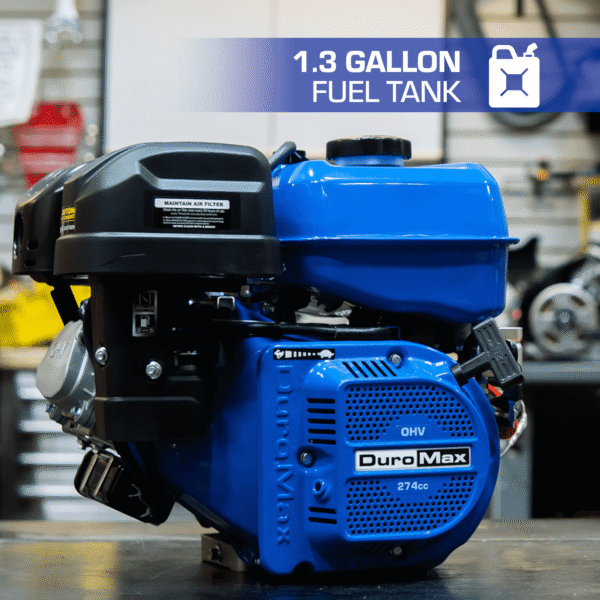 274cc 25mm Shaft Recoil/Electric Start Gasoline Engine - Image 12