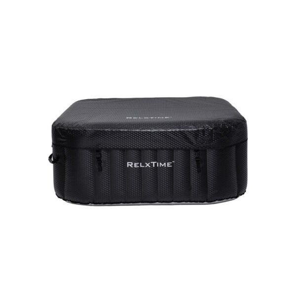 ZACHVO 120 Volt 3 - Person 120 - Jet Square Inflatable Hot Tub in Black - Image 14