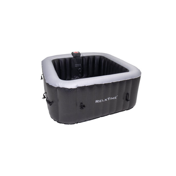 ZACHVO 120 Volt 3 - Person 120 - Jet Square Inflatable Hot Tub in Black - Image 8
