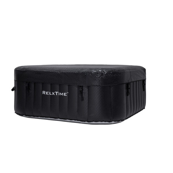 ZACHVO 120 Volt 3 - Person 120 - Jet Square Inflatable Hot Tub in Black - Image 13