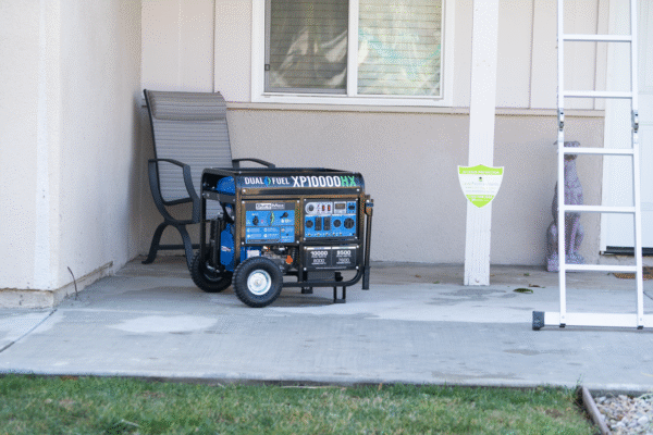 10,000 Watt Dual Fuel Portable HX Generator w/ CO Alert - Image 5